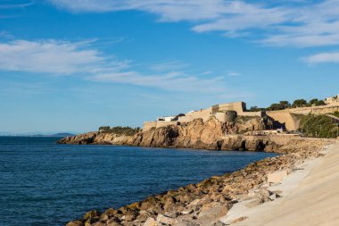 View of the Fort Saint-Pierre de Sete, now the Theater of the Sea, from the Mole Saint-Louis
