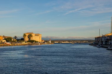 Morning sun on the old consular palace of Ste, nowadays Regional House of the Sea