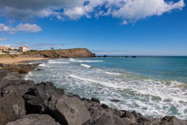 Limanın doğu rıhtımından Pointe du Cap d 'Agde