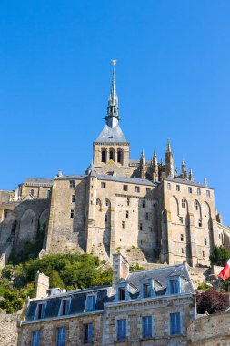 Mont Saint-Michel Manastırı 'nın çan kulesi