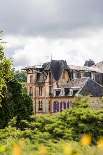 Fassade Einer Belle Epoque Villa Bagnoles Orne — Stockfoto