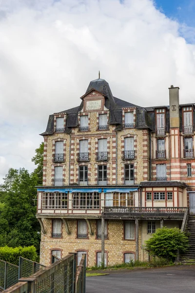 Old hotel vestige of the golden age of Bagnoles-de-l\'Orne