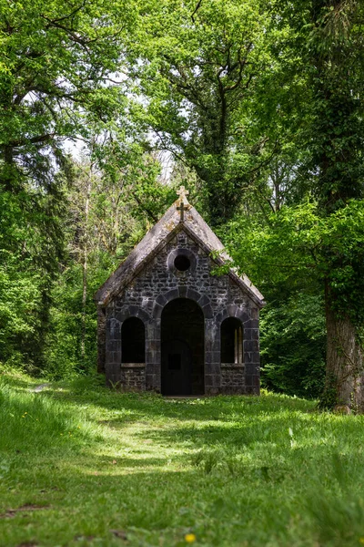 stock image Saint-Antoine chapel in the Andaine Forest, near Bagnoles-de-l'Orne