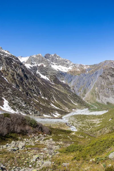 Paesaggio Dal Sentiero Rifugio Chabourneou Nella Valgaudemar Valley — Foto Stock