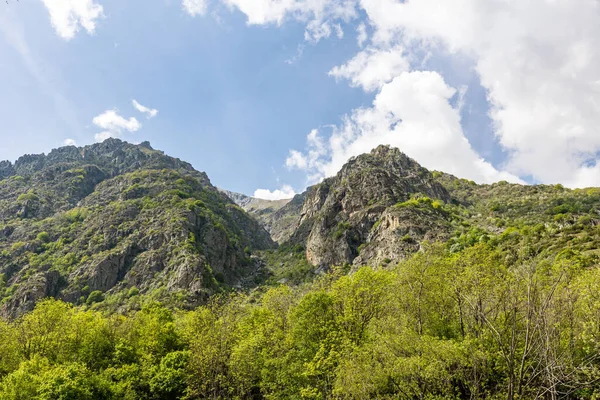 Krajina Turistické Stezky Útočišti Chabourneou Údolí Valgaudemar — Stock fotografie
