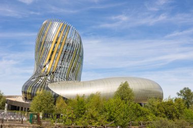 Bacalan bölgesi olmadan, Bordeaux 'daki Cite du Vin.