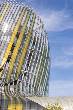 Bacalan bölgesi olmadan, Bordeaux 'daki Cite du Vin.