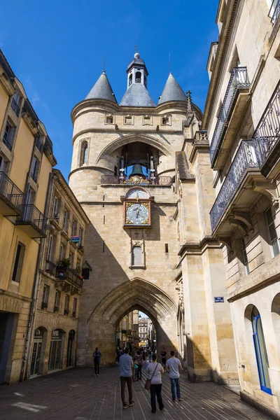 stock image Bordeaux Big Bell Gate