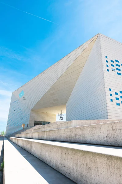 stock image La Meca (House of the creative economy and culture) designed by the Danish architect Bjarke Ingels located quai de Paludate in Bordeaux