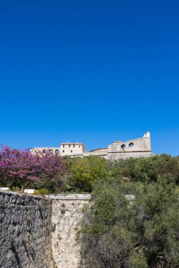 Antibes Fort Carre, sahil yolundan.