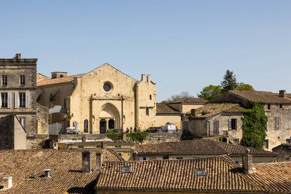 Stock image Facade of the Cloister of the Cordeliers in Saint-Emilion