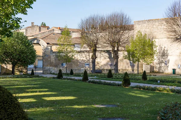 Vue Sur Citadelle Bourg Depuis Les Jardins — Photo