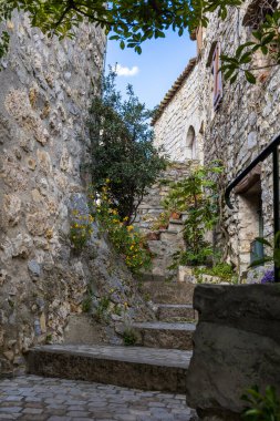 Matelles 'in ortaçağ köyündeki sokak.