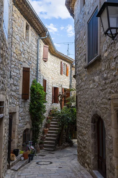 Alley Medieval Village Matelles — Stock Photo, Image