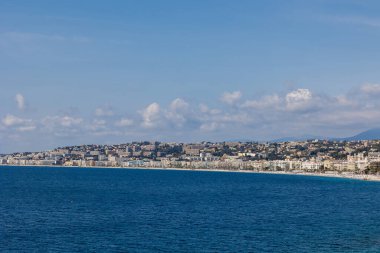 Pointe de Rabau-Capeu 'den güzel bir sahil manzarası