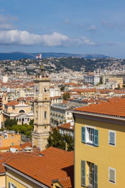 Saint-Franois Kulesi Eski Nice bölgesinin tepelerinden