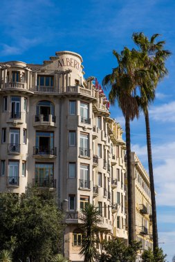 Nice 'deki Albert Oteli' nin Art Deco cephesi