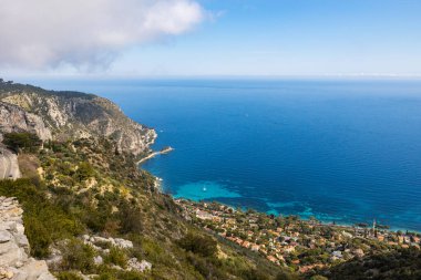 Eze-Bord-de-Mer 'den Kaptan Estel' e Mont Bastide 'in yamaçlarından