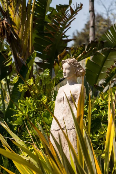 One French Artist Jean Philippe Richard Goddesses Earth Exotic Garden — Stock Photo, Image
