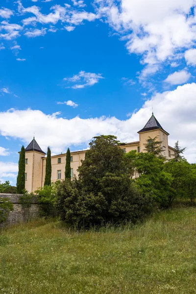 Restinclieres Castle Its Wooded Park Now Departmental Estate Prades Lez — Stock fotografie