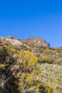 Collioure ve Vermeille Sahili manzaralı Taillefer Bataryası