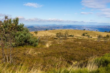 Crets yürüyüş parkından Pilat doğal parkının panoraması