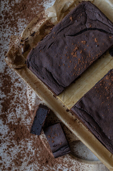 Пирожные с черными бобами. Здоровое безглютеновое шоколадное печенье