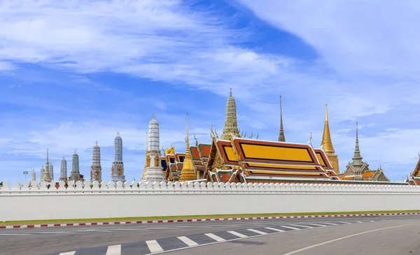 Grande Palazzo Wat Phra Kaew Tempio Smeraldo Buddha Bangkok Thailandia — Foto Stock