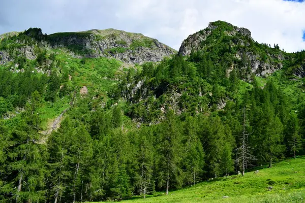 Alp dağlarının muhteşem manzarası