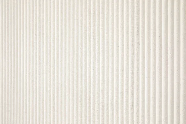 縦縞模様の白い壁の質感 — ストック写真