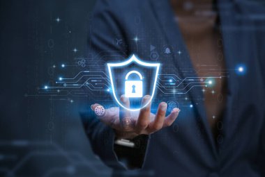 Tablet 'in kişisel bilgileri. Bilgi ve Siber Güvenlik Teknoloji Servisi. Ağ güvenlik sistemi.