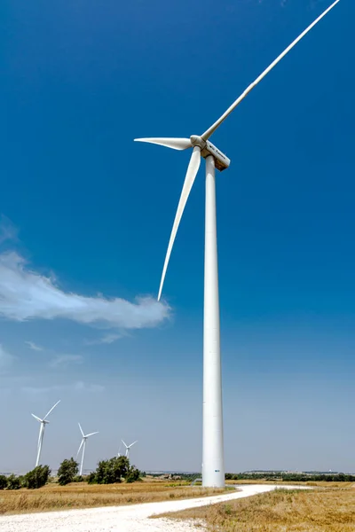 Wind Turbine Wind Field Central Catalonia Spain — Stock Photo, Image
