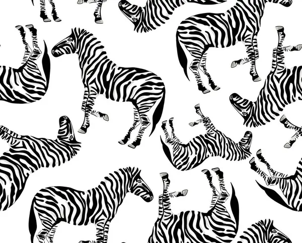 Beyaz arkaplanda gerçekçi zebra deseni tasarımı