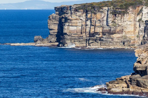 Scogliere Costiere Scena Oceanica Royal National Park Sydney Australia — Foto Stock