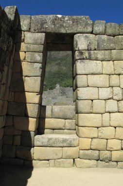 İnka taş işçiliği, Machu Picchu Peru Güney Amerika                