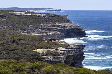 Sahil sahnesi, Kraliyet Ulusal Parkı Sydney Avustralya