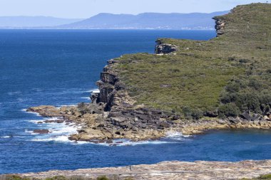 Kraliyet Ulusal Parkı 'nda Curracurrang, Sydney Avustralya