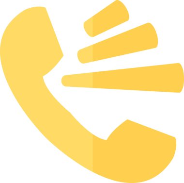 Hoparlör akıllı telefon uygulaması simge vektörü. İletişim için ücretsiz arama cep telefonu uygulaması. Cep telefonu elektronik aygıtı arayüzü düz çizgi film çizimi