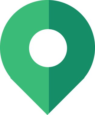 GPS konumu mobil telefon uygulaması simge vektörü. Kullanıcı veya aygıt haritası konumunu göstermek için web sitesi veya akıllı telefon uygulama sembolü. Bilgi seçeneği düz çizgi film illüstrasyonunu bul