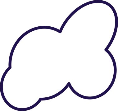 Kar bulutu, kış mevsimi, soğuk hava vektörü. Kış karı ya da uçan sis. Noel 'de ya da yeni yıl tatilinde buzlu doğa ve çevre. Kar yağışı düz çizgi film çizimi