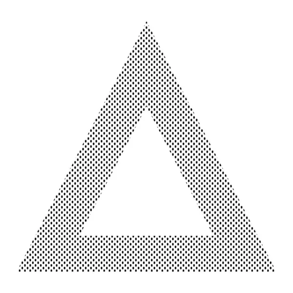 Bemutatási Sablon Texturált Keret Háromszög Alakú Elem Szerkeszthető Vektor Sablon — Stock Vector