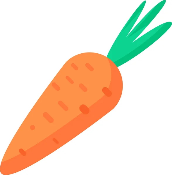 Carotte Orange Mûre Juteuse Aliments Sains Sains Plantez Nourriture Végétalienne — Image vectorielle