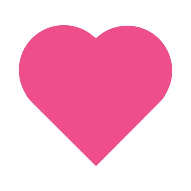 Aşk daveti. Kalp şeklinde bir kart. Evcil hayvan mağazası veya veteriner kliniği tasarımı. Beyaz arkaplanda izole edilmiş basit düz vektör