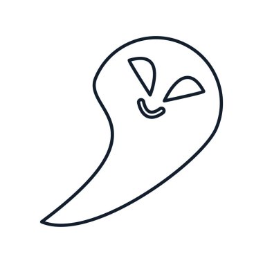 Uçan uzaylının çizgisel çiziminin vektör çizimi. Bilim, keşif ve uzay sembolü. Astronomi ve kozmos elementi. Evrenin gizemi, bir UFO, Cadılar Bayramı sembolü. Simge web tasarımı, dekoratif ögeler, yazdırma, çıkartma veya soci için mükemmeldir