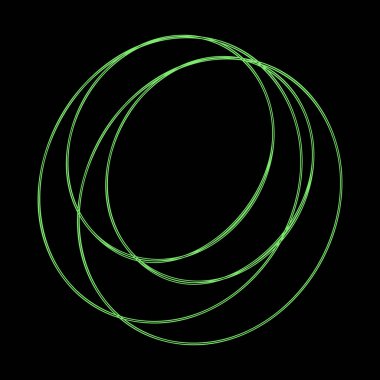 Y2K vektörü psikedelik fütüristik dairelerin nesnelerini neon yeşili tarzında övüyor. Gerçeküstü soyut geometrik kablo şekilleri, kripto ya da siber punk unsurları ve perspektif ızgara sembolleri. Element grafik tasarımı, dijital sanat, video için idealdir