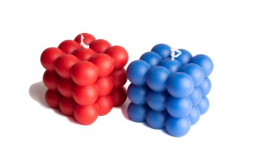 Güzel el yapımı balmumu mumlar