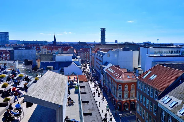 Viajar Escandinavia Durante Verano Vacaciones Aarhus Dinamarca —  Fotos de Stock