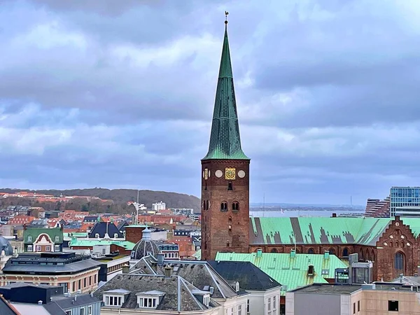 Voyage Scandinavie Printemps Vacances Aarhus Danemark — Photo