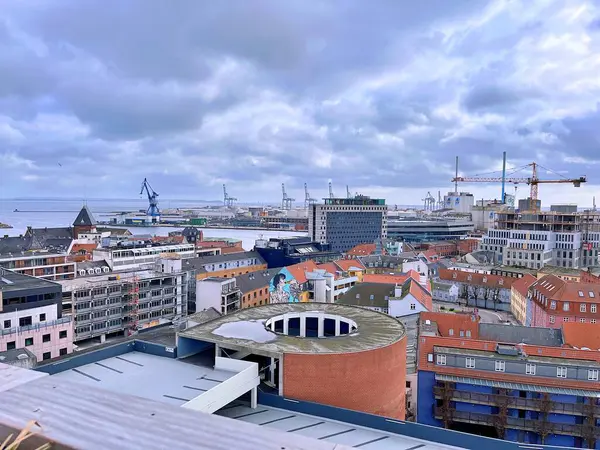Ταξίδι Στη Σκανδιναβία Την Άνοιξη Για Διακοπές Aarhus Στη Δανία — Φωτογραφία Αρχείου