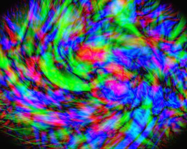 Görsel dalga ve ışıklandırma efektleri ile gradyanın soyut renk arkaplanı